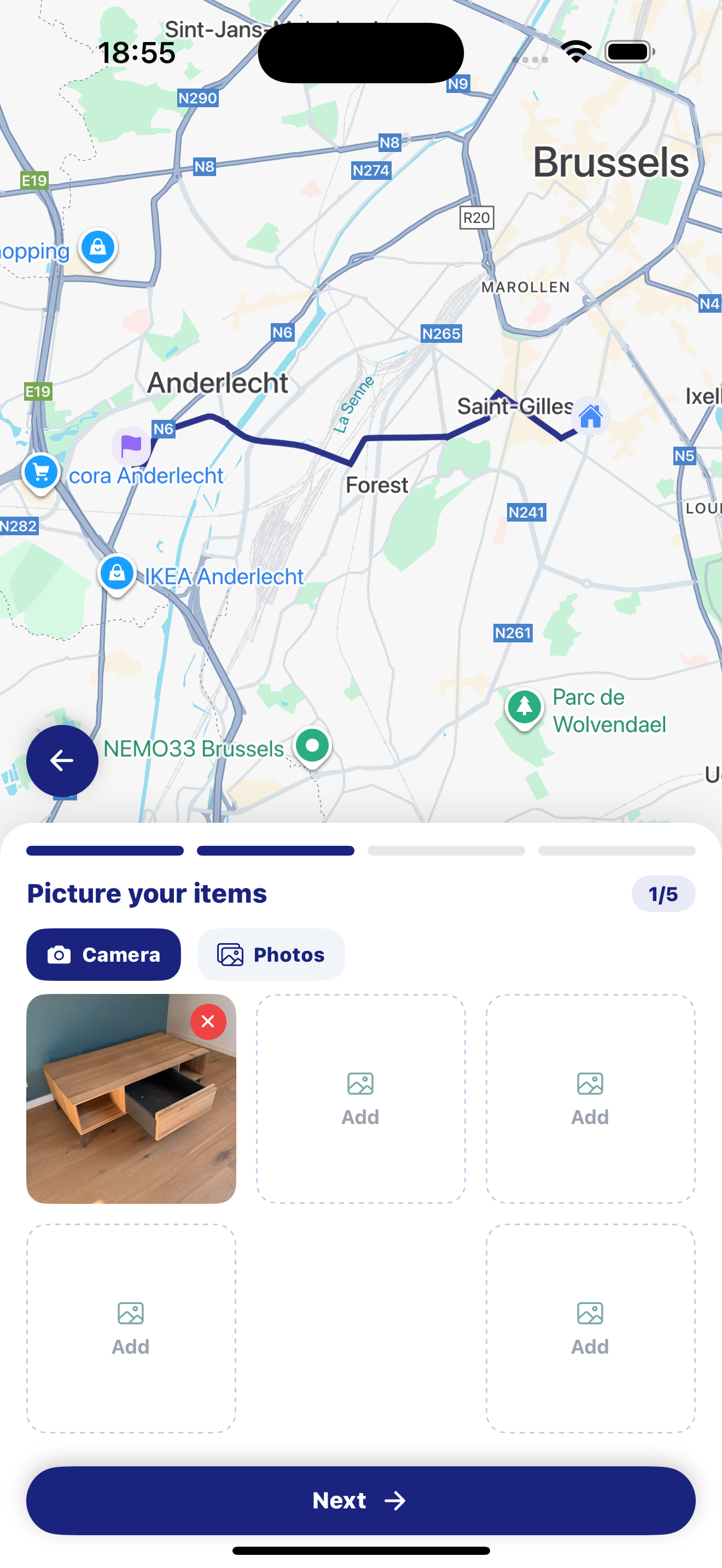 Add Item Photos